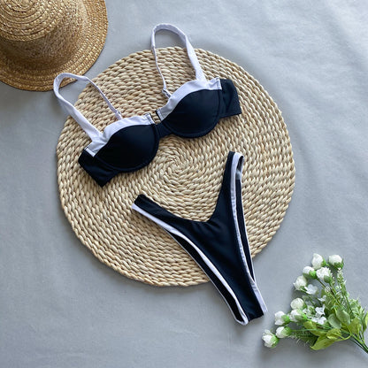 Push up Bikinis 2024 Sexy Women Swimsuits Swimwear Female Brazilian Bikini Set Bathing Suit Swimming Suits Beachwear Biquini